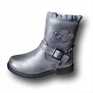 Kozaczki dziewczęce VICO 19D29B ocieplane roz.25 - Moda i Uroda OUTLET - miniaturka - grafika 1