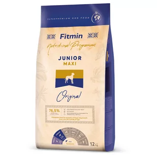 Fitmin Program Maxi Junior - 12 kg - Sucha karma dla psów - miniaturka - grafika 1