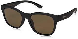 Okulary przeciwsłoneczne - Smith Damskie okulary przeciwsłoneczne Caper, czarny matowy, jeden rozmiar - grafika 1