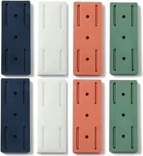 Samoprzylepne uchwyty do listwy zasilającej, pilota, Organizer 8szt. - Meble modułowe i akcesoria - miniaturka - grafika 1