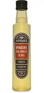 Portugalski ocet balsamiczny z miodu Apimel 250ml - Ocet - miniaturka - grafika 1