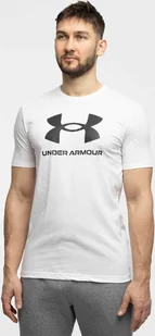 Under Armour Koszulka męska Under Armour Sportstyle Logo biała 1382911 100 XL - Koszulki męskie - miniaturka - grafika 1