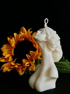 Świeca Sojowa Ozdobna Alia - Świece - miniaturka - grafika 1