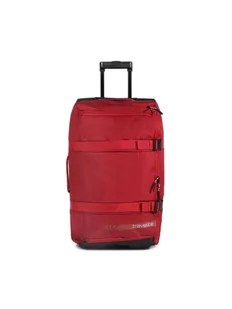 Travelite Średnia Materiałowa Walizka Kick Off 6910-10 Czerwony - Walizki - miniaturka - grafika 1