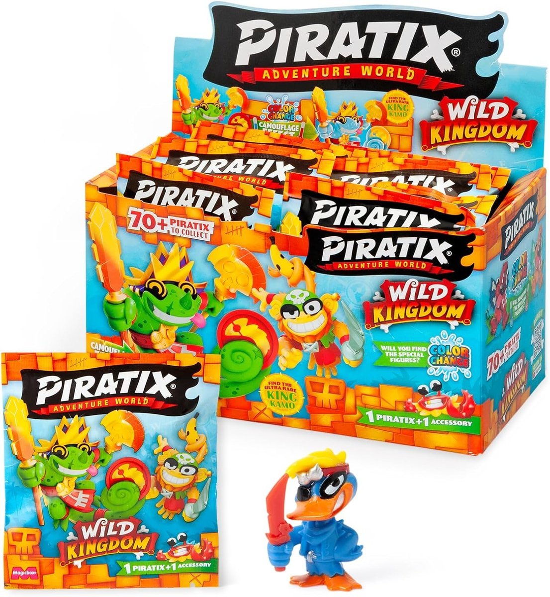 Piratix s. 4 - Wild Kingdom - Box 24 sztuki saszetek