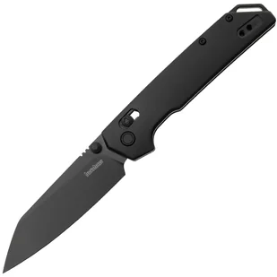 KERSHAW IRIDIUM REVERSE TANTO BLK Czarny D2 Czarny Aluminium DuraLock K-2038RBLK - Scyzoryki - miniaturka - grafika 1