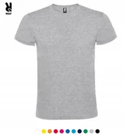 Koszulki męskie - T-SHIRT Koszulka męska PRZEWIEWNA BAWEŁNA ROLY ATOMIC 6424 SZARA M - miniaturka - grafika 1