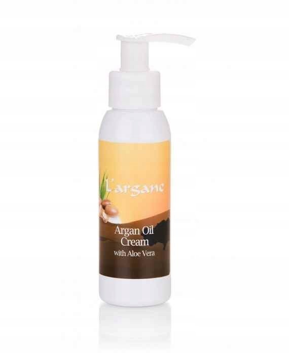 KREM Z OLEJEM ARGANOWYM I ALOESEM Z WYSP KANARYJSKICH LANZALOE 100ML