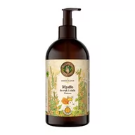 Mydła - Receptury Zielarki Mydło do rąk i ciała Miodowe, 500ml - miniaturka - grafika 1