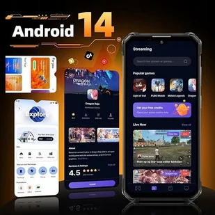 Oukitel WP23 Plus 8/256GB Czarny - Telefony komórkowe - miniaturka - grafika 1