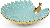 Wazony i flakony - Eurofirany PATERA DEKORACYJNA HIRAL 33X33X8 CM JASNONIEBIESKI - miniaturka - grafika 1