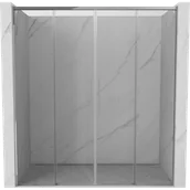 Ścianki i drzwi prysznicowe - Mexen Rox drzwi prysznicowe rozsuwane 180 cm, transparent, chrom - 8C2-180-002-01-00 - miniaturka - grafika 1