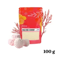 Dodatki do ciast w proszku - Agar Agar 1200 - naturalny zagęstnik z alg 100g Tortino - miniaturka - grafika 1