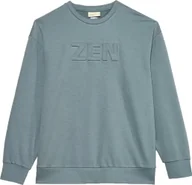 Bluzy męskie - Bluza męska Outhorn M0755 morska zieleń OTHAW23TSWSM0755 46S-L - miniaturka - grafika 1