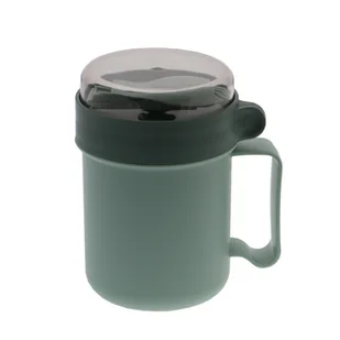 Kubek z uchwytem Fresh Cosmo 0,5 l zielony - Lunch boxy - miniaturka - grafika 1