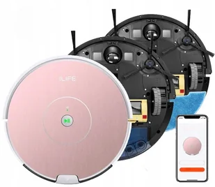 Robot sprzątający iLife A80 Plus różowy - Roboty sprzątające - miniaturka - grafika 1