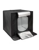 Akcesoria fotograficzne - Namiot bezcieniowy GlareOne LED Cube 60 - miniaturka - grafika 1