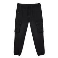 Spodnie męskie - Cropp - Jeansowe joggery - Czarny - miniaturka - grafika 1