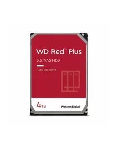 Dysk HDD WD Red Plus WD40EFPX (4 TB ; 35 ; 258 MB) - Dyski HDD - miniaturka - grafika 1