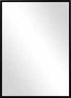 Lustra - Lustro Knor 50 x 70 cm w ramie czarne - miniaturka - grafika 1