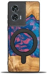 Bewood Drewniane etui do Motorola Edge 50 Fusion, Unique Neons Vegas do MagSafe - Etui i futerały do telefonów - miniaturka - grafika 1
