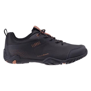Męskie Buty ELBRUS JEFREY LOW AG M000247032 – Czarny - Buty trekkingowe męskie - miniaturka - grafika 1