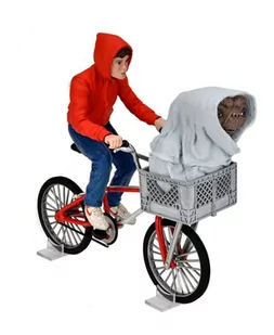 Figurka E.T. The Extra-Terrestrial - Elliott & E.T. On Bicycle - Figurki kolekcjonerskie - miniaturka - grafika 1