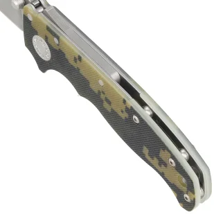 Nóż składany Demko AD20.5 Shark Foot Digi Camo G10, Stonewashed CPM 3V by Andrew Demko (205-3V-SFDC) - Noże - miniaturka - grafika 4