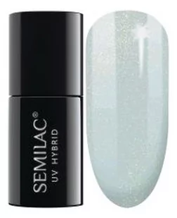 Semilac 323 Semilac Lakier Hybrydowy Icy Mint Shimmer 7.0 ml - Lakiery hybrydowe - miniaturka - grafika 1