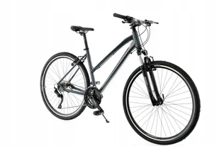 Rower 28 Kands Maestro grafit-róż D19 Deore 3x10 - Rowery - miniaturka - grafika 1