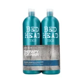 Zestawy kosmetyków damskich - TIGI BED HEAD RECOVERY Zestaw do włosów zniszczonych Szampon + Odżywka 2 x 750 ml - miniaturka - grafika 1
