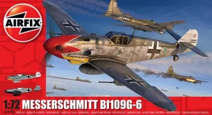Model pastikowy Messerschmitt BF109G-6 1/72 Airfix - Modele do sklejania - miniaturka - grafika 1