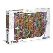 Puzzle - Clementoni Puzzle 2000 Mordillo The Jungle - miniaturka - grafika 1