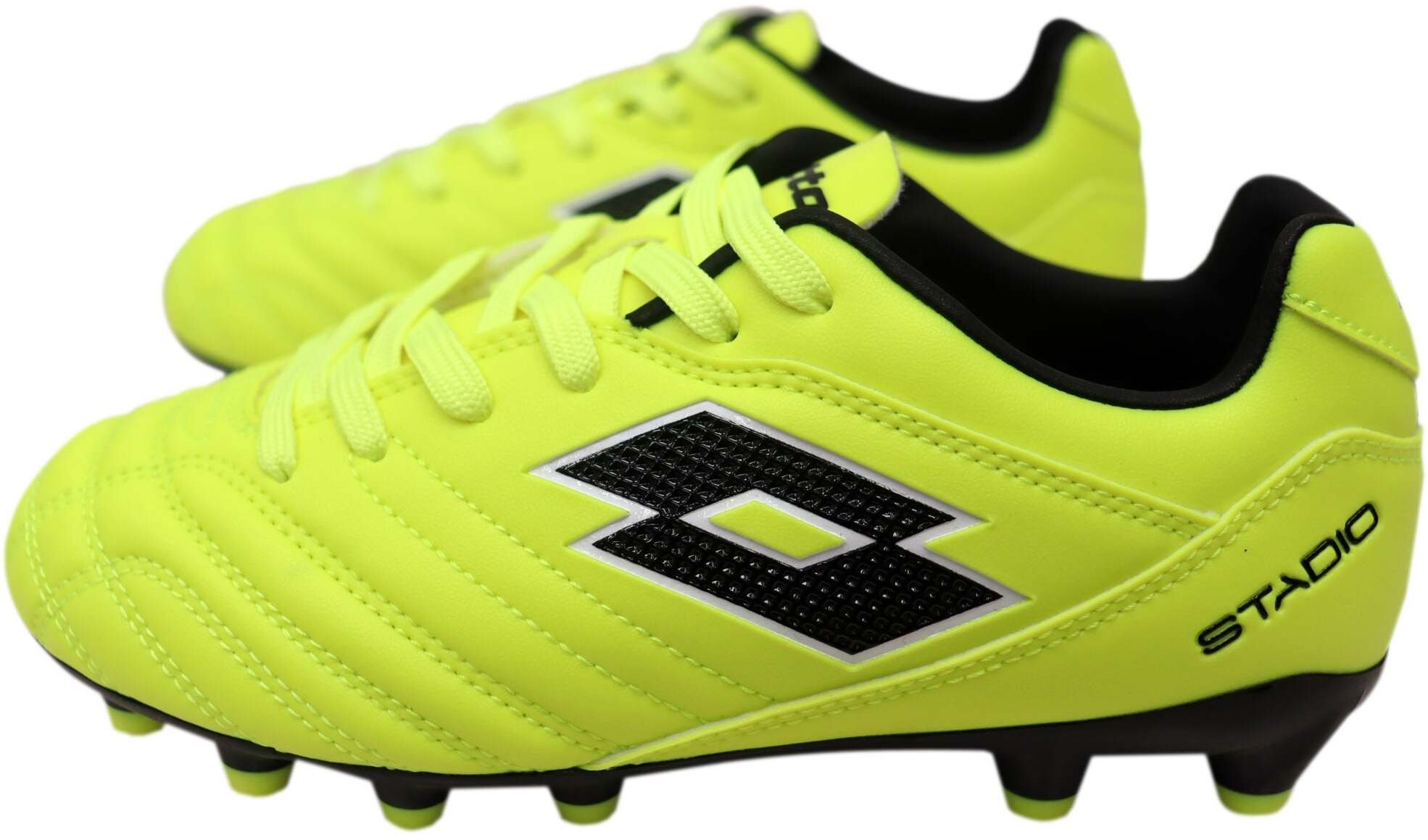 Lotto LOTTO BUTY Stadio 705 FG Junior Safety Yellow/All Black 35.0