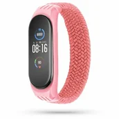 Akcesoria do smartwatchy - TECH-PROTECT Pasek Loop do Xiaomi Mi Smart Band 5/6 Różowy - miniaturka - grafika 1