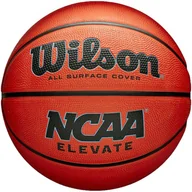 Koszykówka - Piłka koszykowa Wilson Ncaa Elevate pomarańczowo-czarna WZ3007001XB7 - rozmiar piłek - 7 - miniaturka - grafika 1