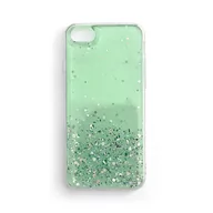 Etui i futerały do telefonów - Wozinsky Star Glitter błyszczące etui pokrowiec z brokatem Samsung Galaxy M31s zielony - miniaturka - grafika 1