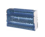 Rozdzielnie elektryczne - ETI polam Blok rozdzielczy 125A 4P 15-zaciskowy EDB-415 001102305 001102305 - miniaturka - grafika 1