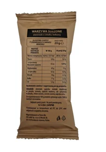 Przekąska Chipsy - ziemniak o smaku bekonu 20 g wojskowe - Chipsy - miniaturka - grafika 1