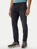 Spodnie męskie - G-Star Raw Jeansy Revend 51010-A634 Szary Skinny Fit - miniaturka - grafika 1