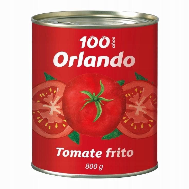 HISZPAŃSKI SOS POMIDOROWY - ORLANDO TOMATE FRITO 400 g Puszka
