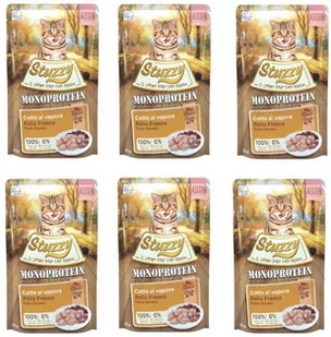 STUZZY - ZESTAW Monoprotein kurczak dla kociąt saszetka 6x 85g - Mokra karma dla kotów - miniaturka - grafika 1