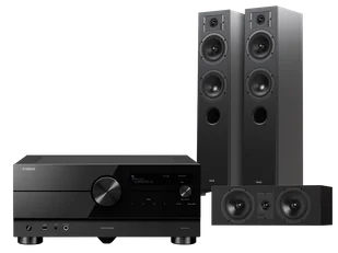 Kino domowe Yamaha RX-A6A (czarny)+ Diva 5 (czarny) + Diva 7 (czarny) - Kino domowe - miniaturka - grafika 1