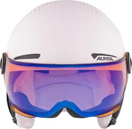 Moda i Uroda OUTLET - Kask zimowy ALPINA ZUPO VISOR Q-LITE ROSE MATT 54-58  paczkomatem od 599zł - miniaturka - grafika 1