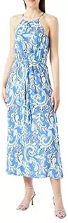 Sukienki - ONLY Damska sukienka maxi Onlnova Life S/L Joy Long Dress AOP PTM, Dazzling Blue/Aop: 440 Soft Boho, 40 - grafika 1