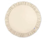 Maty edukacyjne - Mata do zabawy z falbanką- beżowy - miniaturka - grafika 1