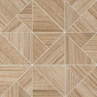 Płytki ceramiczne - Mozaika Elle wood mat rectified 29,8x29,8 Arte - miniaturka - grafika 1