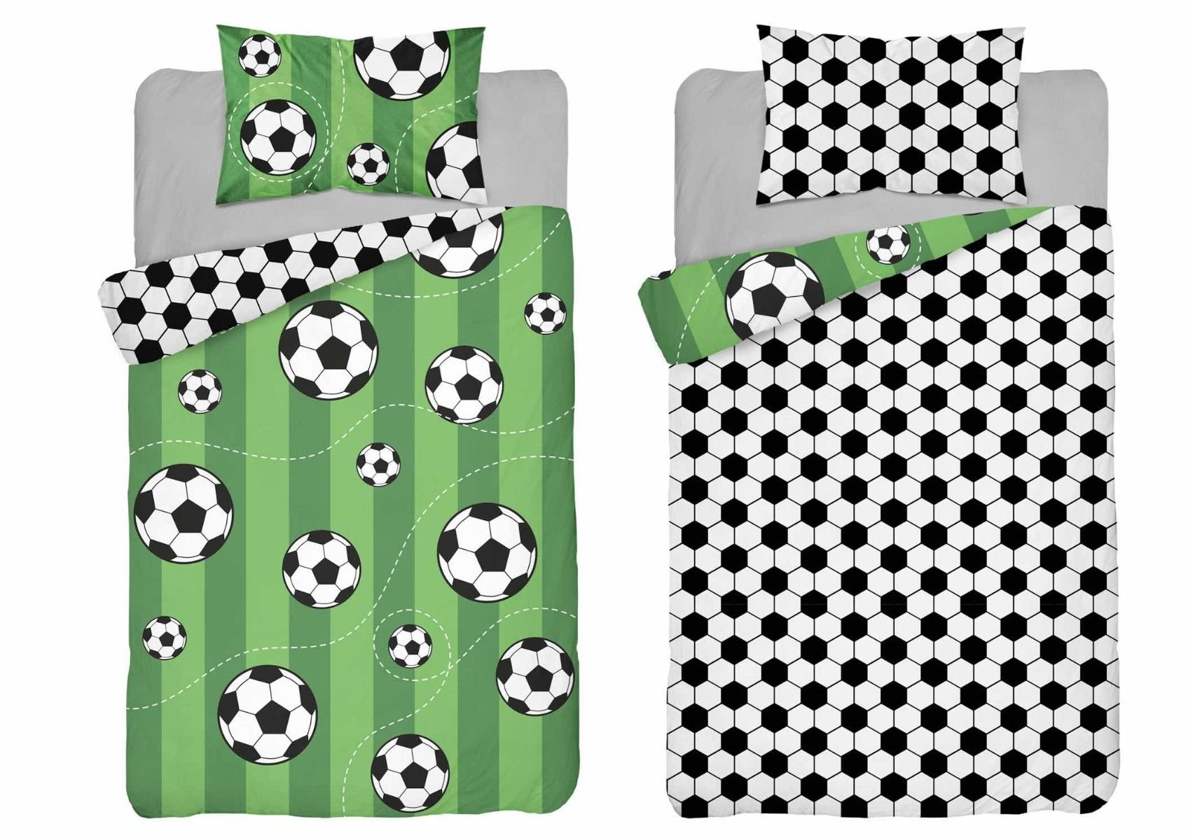 Pościel dla dziecka do łóżeczka 100% bawełna 100x135 40x60cm piłka 2 ele