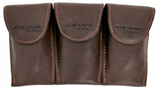 Gewa Mundstücktasche Crazy Horse Waldhorn braun für 3 Mundstücke 720042 - Akcesoria do instrumentów dętych - miniaturka - grafika 1