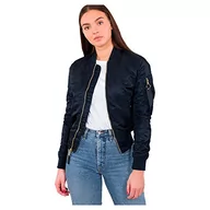 Kurtki damskie - ALPHA INDUSTRIES Damska kurtka niemowlęca, 375-Rep Blue/Gold, XS - miniaturka - grafika 1